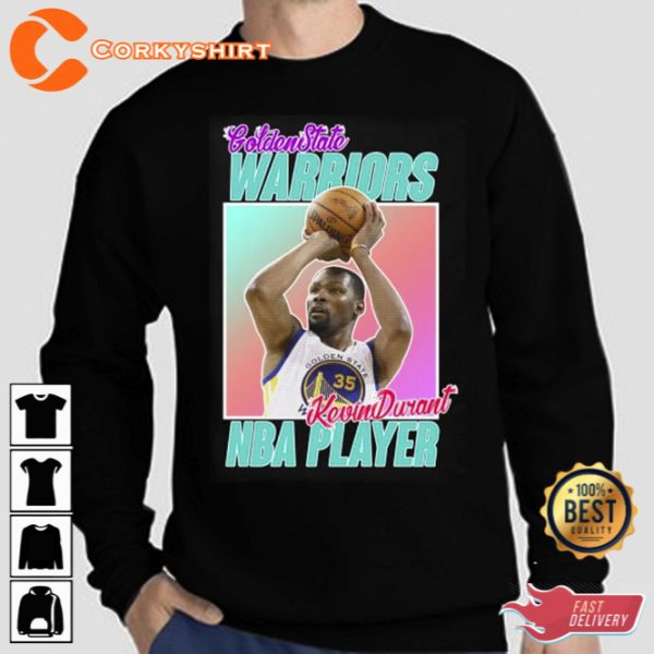 Golden State Warriors Kenvin Durant Basketball Player Shirt