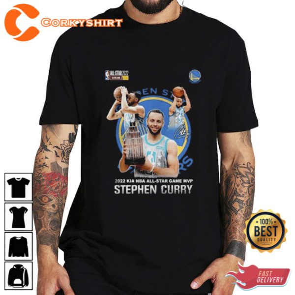 Golden State Warriors Stephen Curry 2023 Shirt Design
