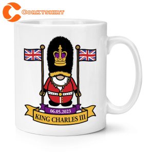 Gonk Beefeater London King Charles III Mug