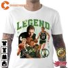 Green Design Larry Bird Larry Legend Basketball Signature Hoodie