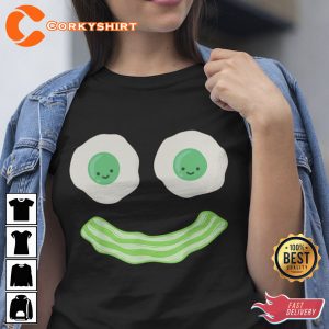 Green Eggs Ham Smile Face Brunch Shirt