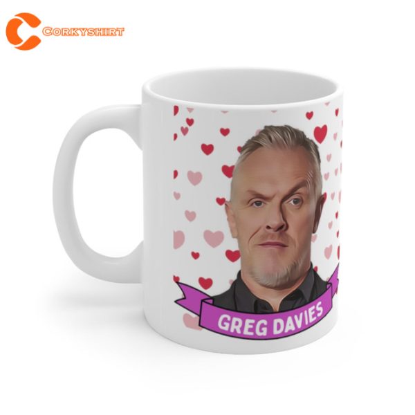 Greg Davies Cute Mug Gift Cool Funny Greg Davies Mug