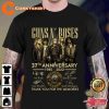 Guns N Roses 37th Anniversary Thank You For The Memories Unisex T-Shirt