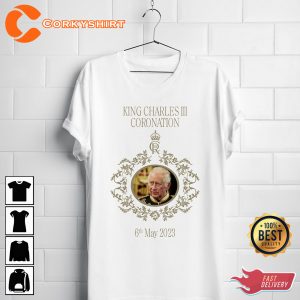 HM King Charles III God Save The King Shirt