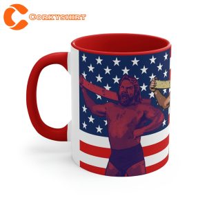 Hacksaw Jim Duggan USA Wrestling Coffee Mug (1)