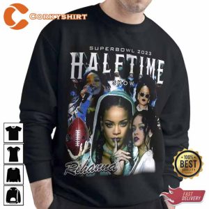 Half Time Super Bowl 23 Rihanna Unisex Tee Shirt