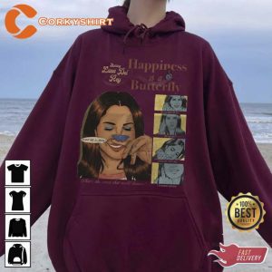 Happiness Is A Butterfly Lana Del Rey UO Exclusive Album Sweatshirt