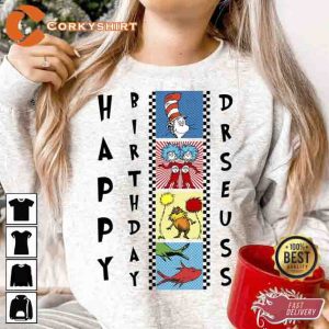 Happy Birthday Read Across America Day T-shirt