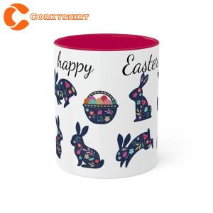 Happy Easter Bunny Multi Coloured Mug