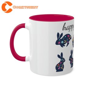 Happy Easter Bunny Multi Coloured Mug3