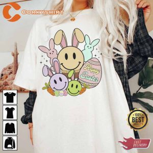 Happy Easter Smiley Faces T-Shirt