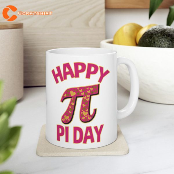 Happy Pi Day Mathematics Math Teacher Pi Day 3.14 Mug