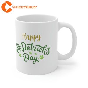 Happy Saint Patricks Day Mug Irish St Paddys