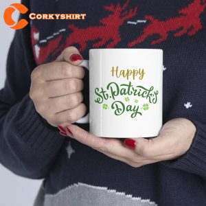 Happy Saint Patricks Day Mug Irish St Paddys