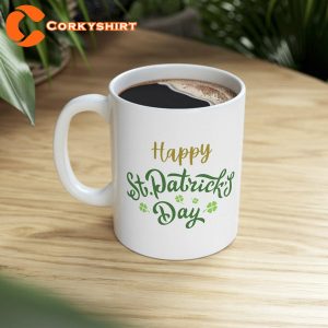 Happy Saint Patricks Day Mug Irish St Paddys