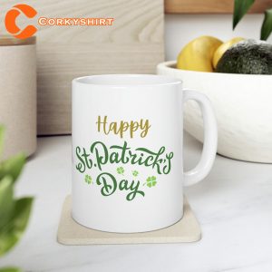 Happy Saint Patricks Day Mug Irish St Paddys