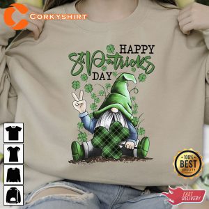 Happy St Patricks Day Gnome Shirt