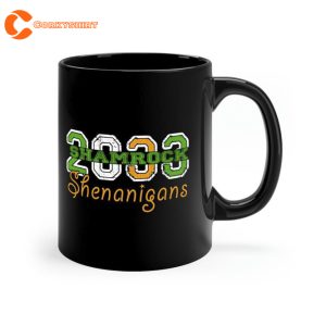 Happy St Patricks Day Shamrocks And Shenanigans Coffee Mug