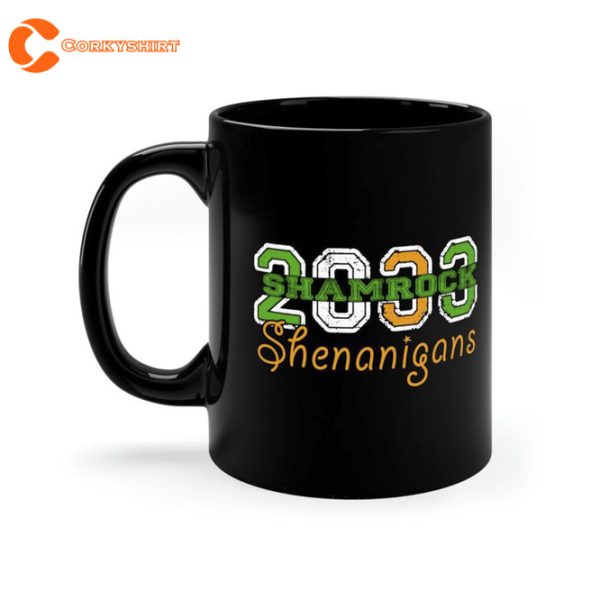 Happy St Patricks Day Shamrocks And Shenanigans Coffee Mug