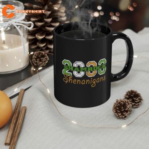 Happy St Patricks Day Shamrocks And Shenanigans Coffee Mug