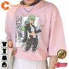 Harajuku Anime Girl Green Hair Girl Kawaii Anime T-Shirt