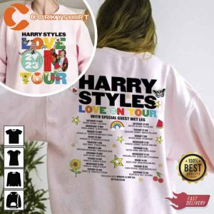 Harry Styles Love On Tour 2023 Two Slide Sweatshirt