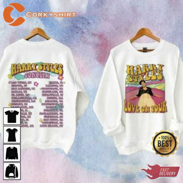 Harry Styles Lovie On Tour Unisex Sweatshirt