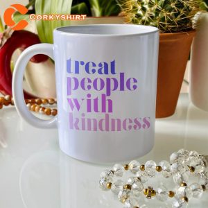 Harry Styles Treat People With Kindness TPWK Floral Styles fan Gift Mug