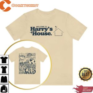 Harry's House 2 SideTrack List Album Shirt