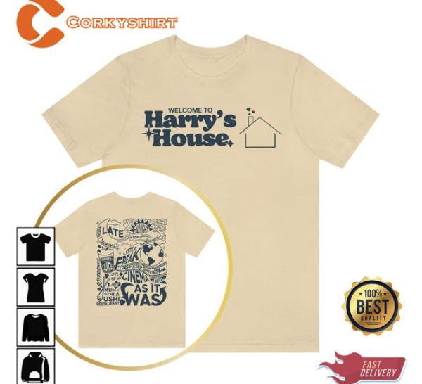 Harry’s House 2 SideTrack List Album Shirt