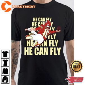 He Can Fly Patrick Mahomes Unisex Shirt