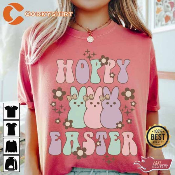 Hoppy Easter Bunny Shirt Design