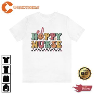 Hoppy Nurse Shirt Easter Gift for Nurses2