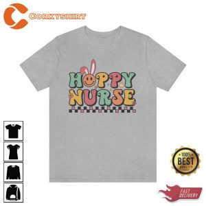 Hoppy Nurse Shirt Easter Gift for Nurses3