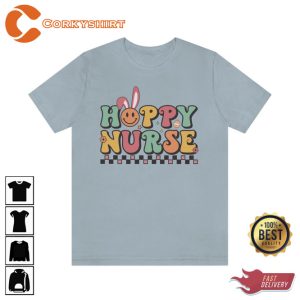 Hoppy Nurse Shirt Easter Gift for Nurses4