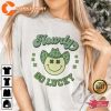 Howdy Go Lucky Shirt Funny St Patricks Western Smiley Cowboy