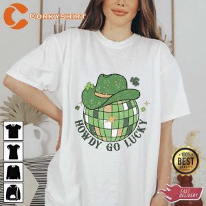 Howdy Go Lucky St Patrick's Day shirt (2)