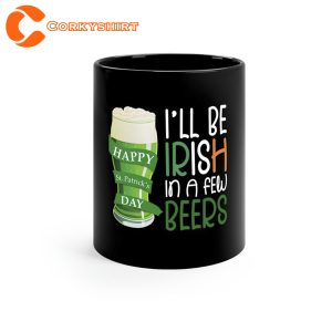 Irish Black Lucky Beer Saint Patrick’s Day Mug