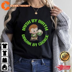 Irish By Birth Drunk By Choice Paddys Day Sweatshirt