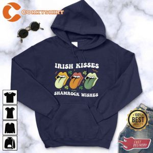 Irish Kisses Shamrock Wishes Sweatshirt4