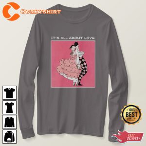 It’s All About Love Dancing Valentine’s Day Gift Unisex T-Shirt