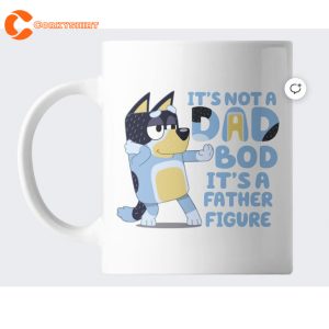 Its Not Bluey Dad Bod Its Father Figure Mug