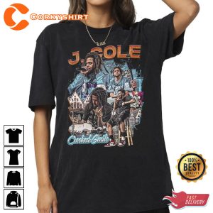 J Cole Crooked Smile Rap Hip Hop Shirt