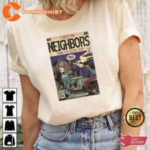 J Cole Neighbors Comic Book Parody T-shirt