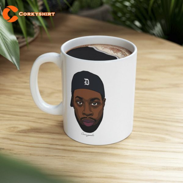 J Dilla Inspired Ceramic Mug Fan Gift Underground Hiphop