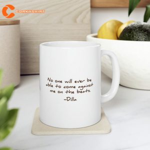 J Dilla Inspired Ceramic Mug Fan Gift Underground Hiphop 3