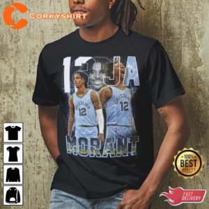 Ja Morant Memphis Grizzlies Basketball Unisex Shirt 2