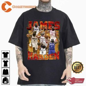 James Harden The Beard Bootleg T-Shirt