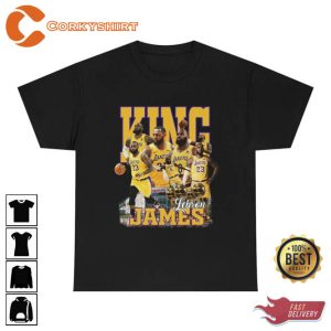 James Lebron Basketball Vintage 90s Sweatershirt