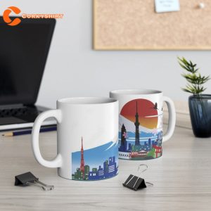 Japan Theme Mug Tokyo Travel Gift 5